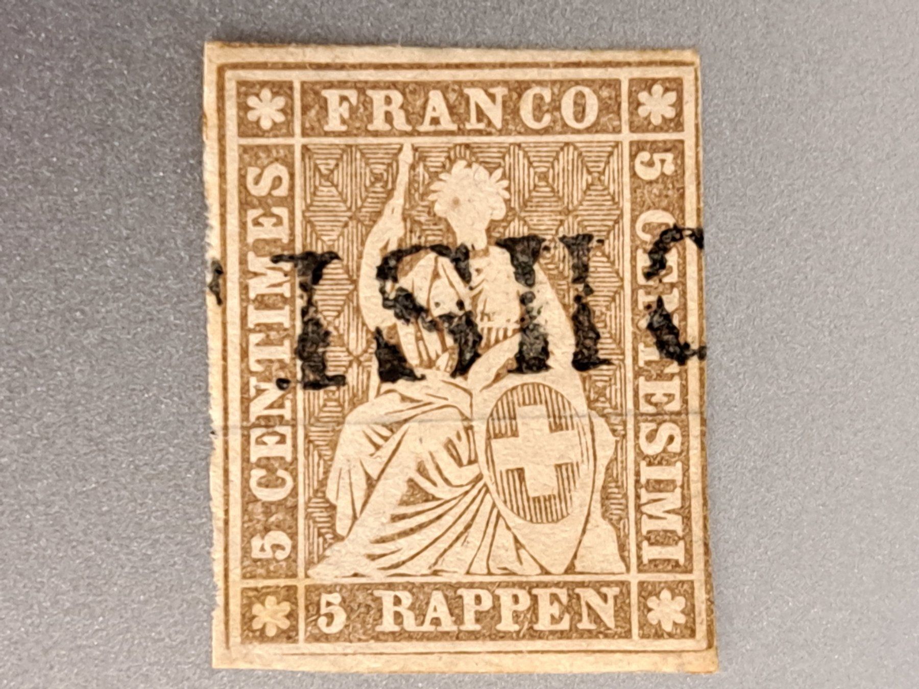 Alle Briefmarken: Strubel 22D Stabsstempel – Gebraucht aus Bazenheid von derdelorean01