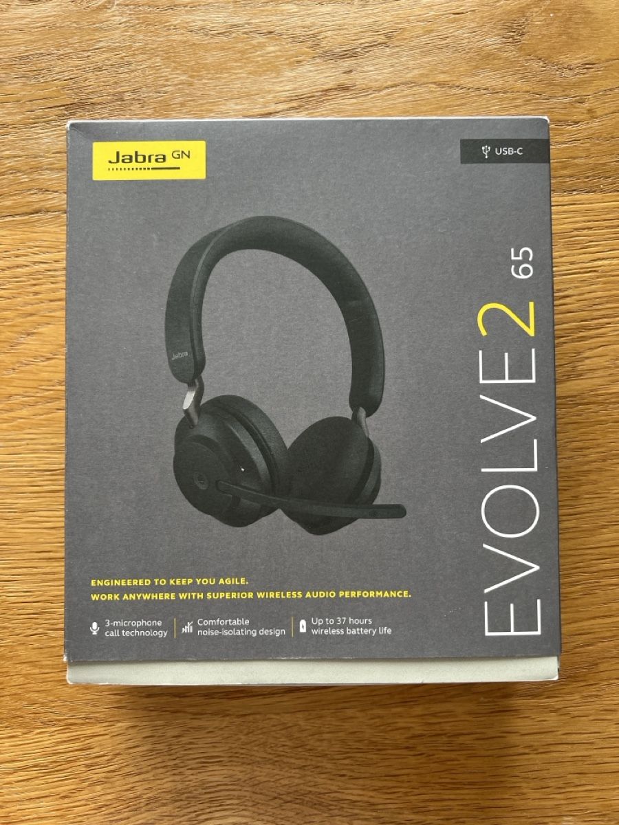 Jabra Kopfhörer: Jabra Evolve2 65 USB-C Kopfhörer – Gebraucht aus Luzern von jul_26nj