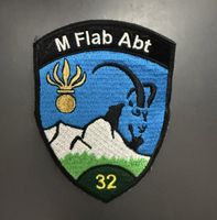 Badge M Flab Abt 32 (ohne Klett)