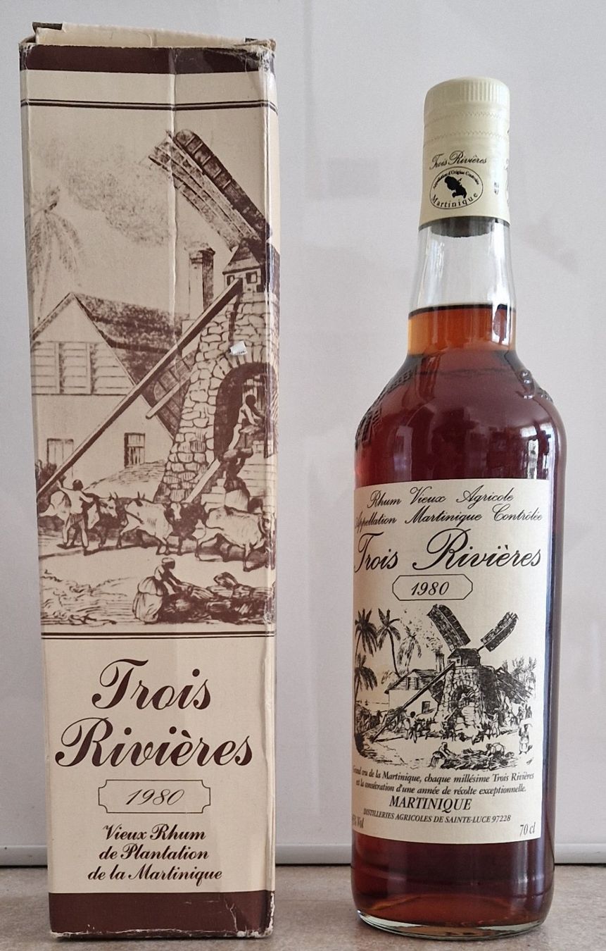 Spirituosen: Rhum Trois Rivières 1980 – Neu (gemäss Beschreibung) aus Winterthur von BON11