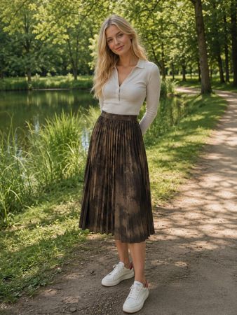 PRINCESS GOES HOLLYWOOD Neu Plissee-Rock Gr.S/XS NP 189 Fr