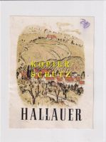 Etikette - Hallauer /bd