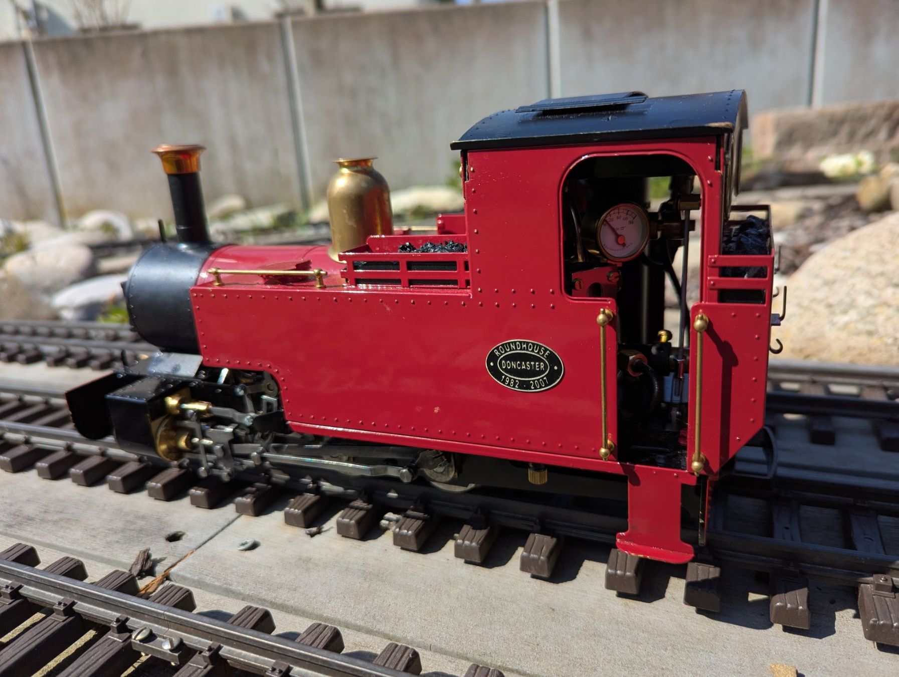 Modellini di ferrovie: Roundhouse Silver Lady Echtdampflokomotive – Usato da Unterentfelden venduto da Blueswift 3