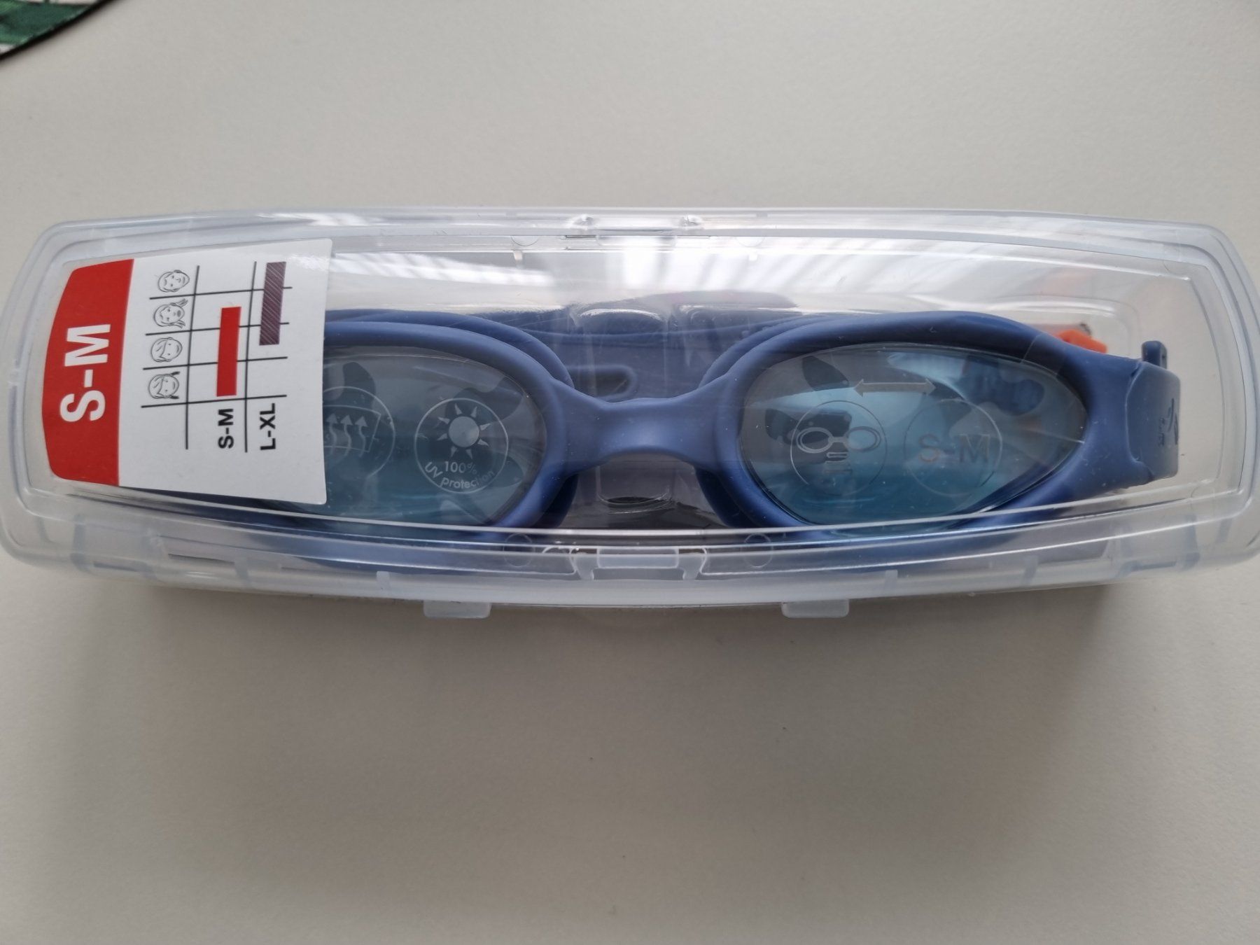Occhiali & Lenti: SCHWIMMBRILLE NEU / OVP BLAU – Nuovo e nell'imballaggio originale da Zofingen venduto da Felpa