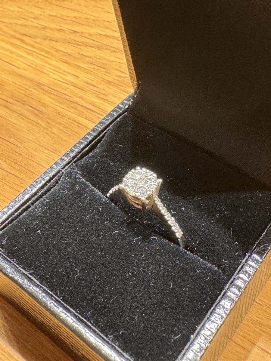 Ringe: Weissgoldring mit Diamanten – Gebraucht aus Langnau am Albis von belkone 4