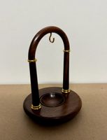 Taschenuhr-Ständer aus Rosenholz (Indian Rosewood) – Vintage