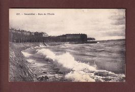 NEUCHÂTEL - Baie de l'Evole - 1921