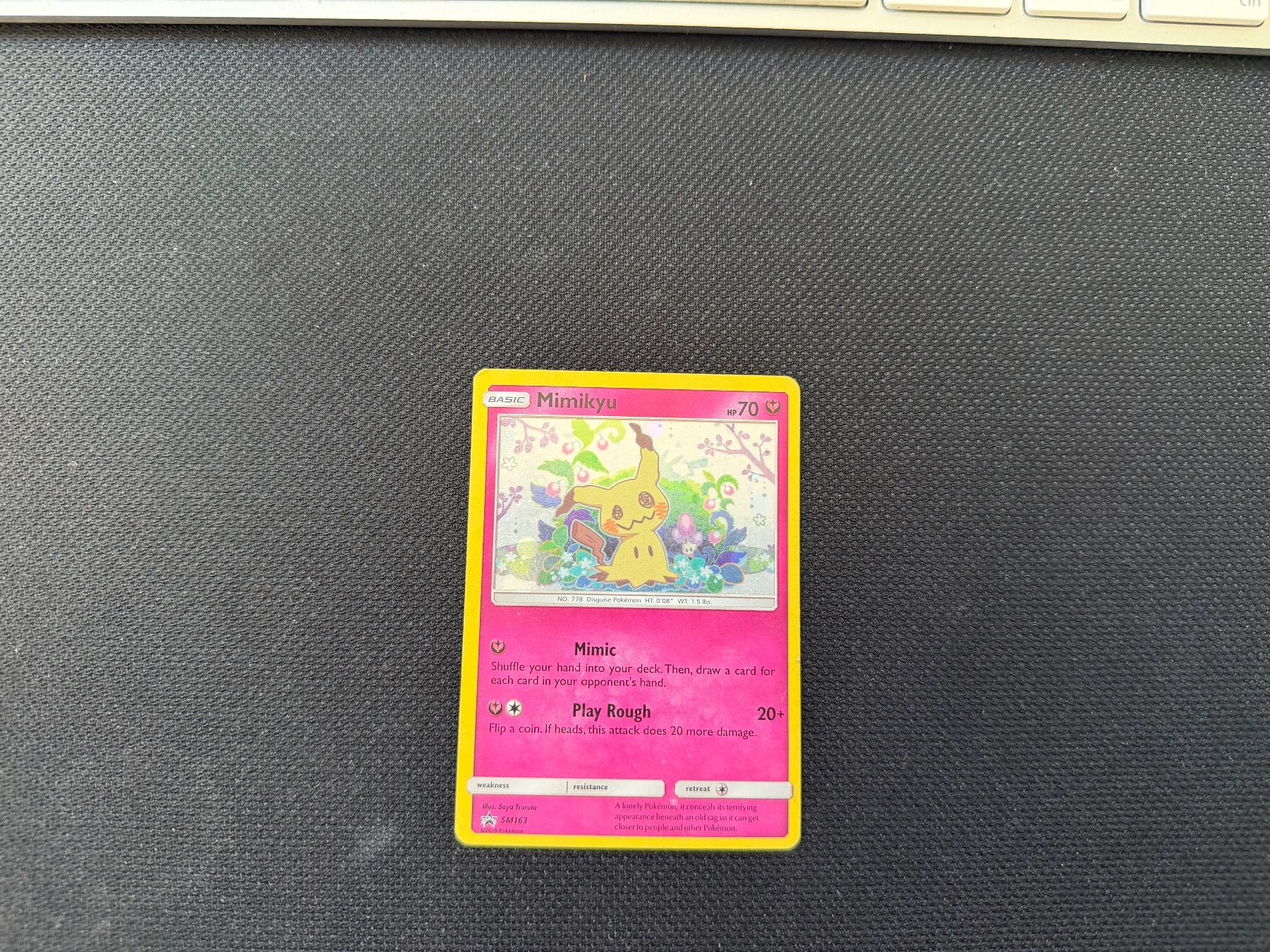 Pokémon Carte collezionabili: Mimikyu SM163 – Usato da Zürich venduto da mountainwizard00