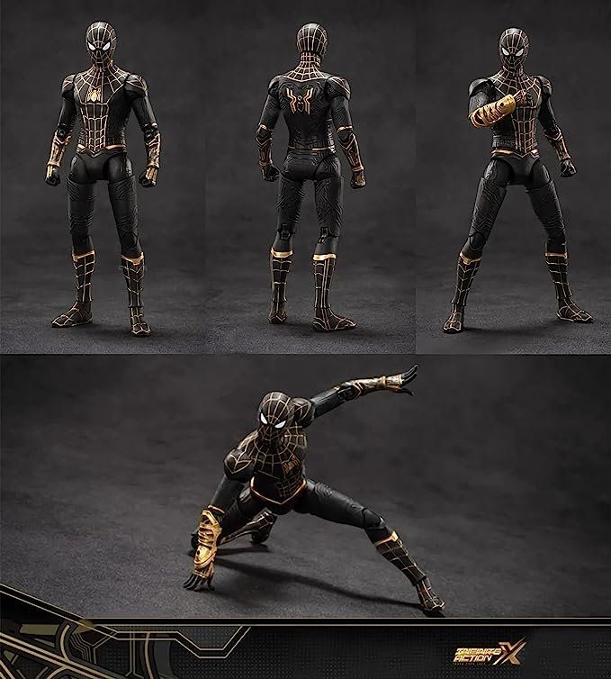 Figuren: ZD Toys Actionfigur Black Spiderman – Neu und originalverpackt aus Olten von SunsetRainman 1