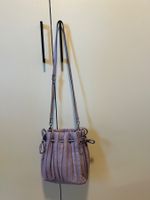 Lila Tasche Zara, zusammenziehbar