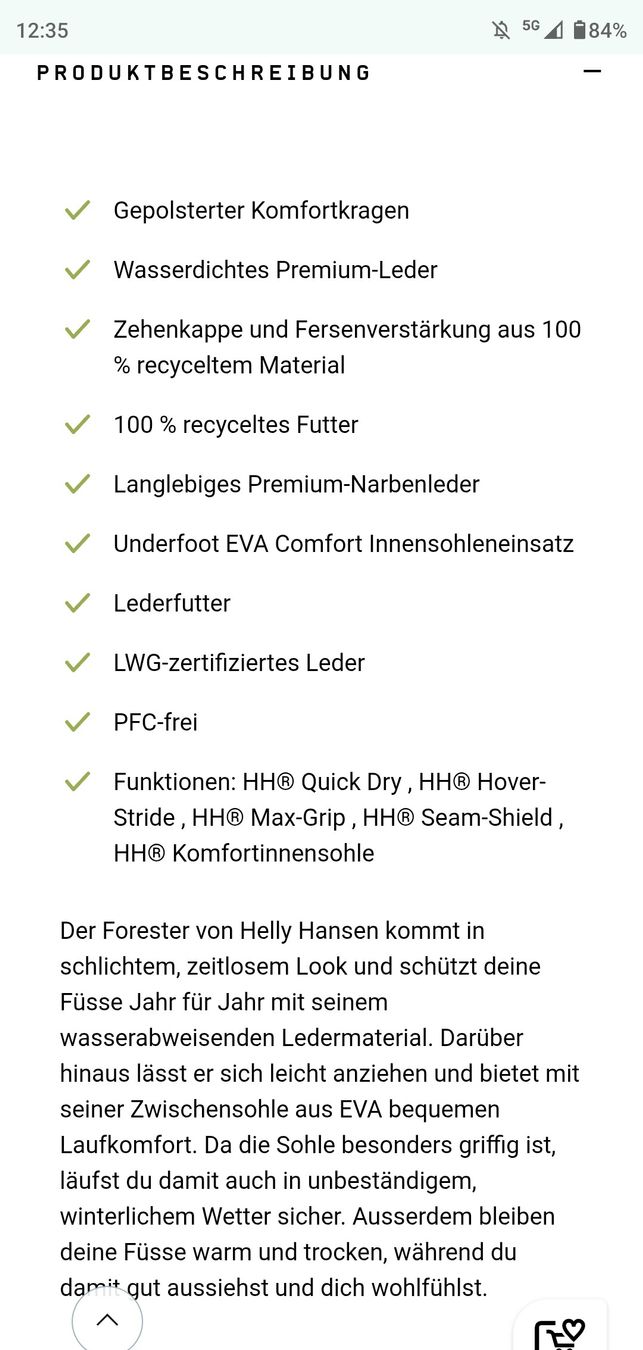 Helly Hansen Scarpe da donna: Helly Hanson Schuhe 37 – Usato da Wiler (Lötschen) venduto da mic_77ld 1