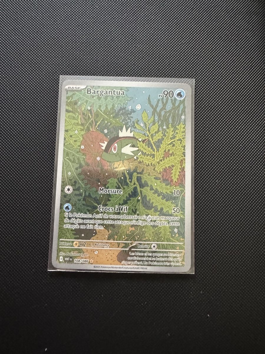 Pokémon Carte collezionabili: Bargantua 108/086 AR FR NM carte Pokémon – Nuovo e nell'imballaggio originale da Courtepin venduto da cr7_jk98