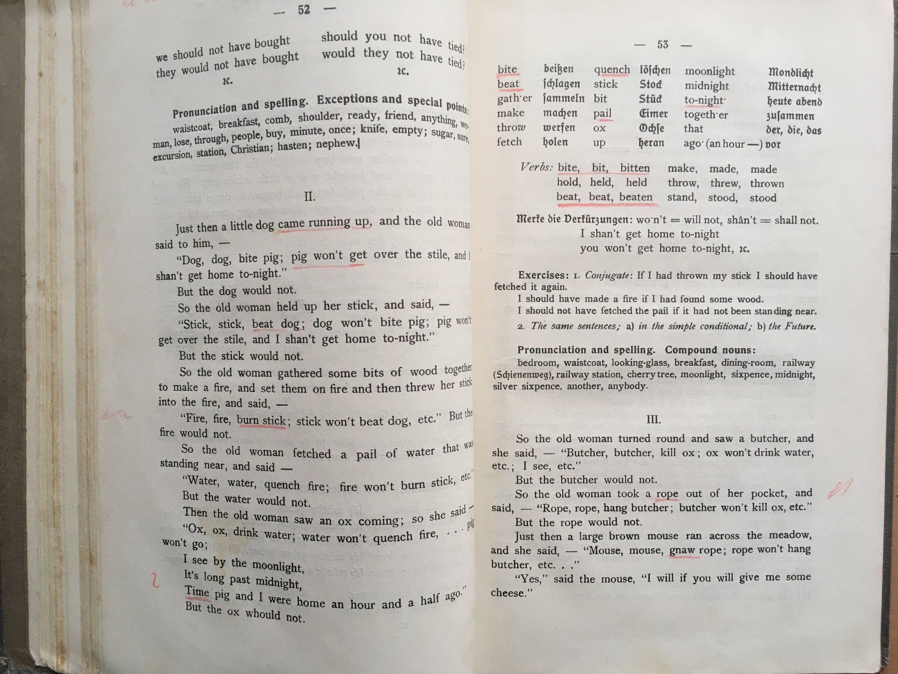 Libri: A new english Course - Ernst Dick (1912) – Usato da Grenchen venduto da Kogi7 6