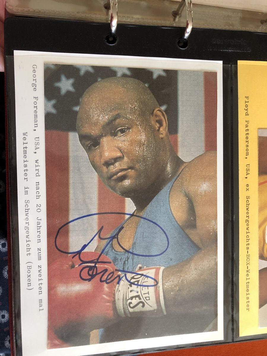 Autogramme: Muhammad Ali - und 9 weitere BOX - LEGENDEN – Gebraucht aus Lufingen von Rac0 7