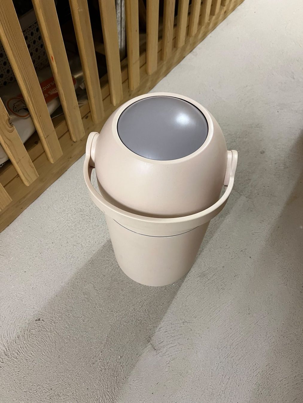 Cestini per rifiuti: Magic-Windeleimer Dropy von Nattou,  beige – Usato da Bassersdorf venduto da sammelfloh