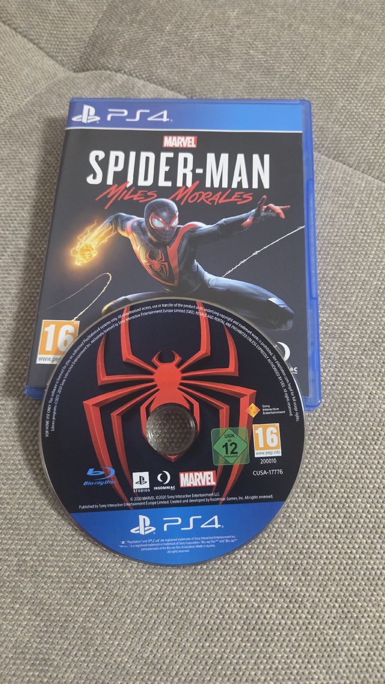 Spiele: Spiderman Miles Morales (PS4) – Gebraucht aus Bülach von Pitufa3 1