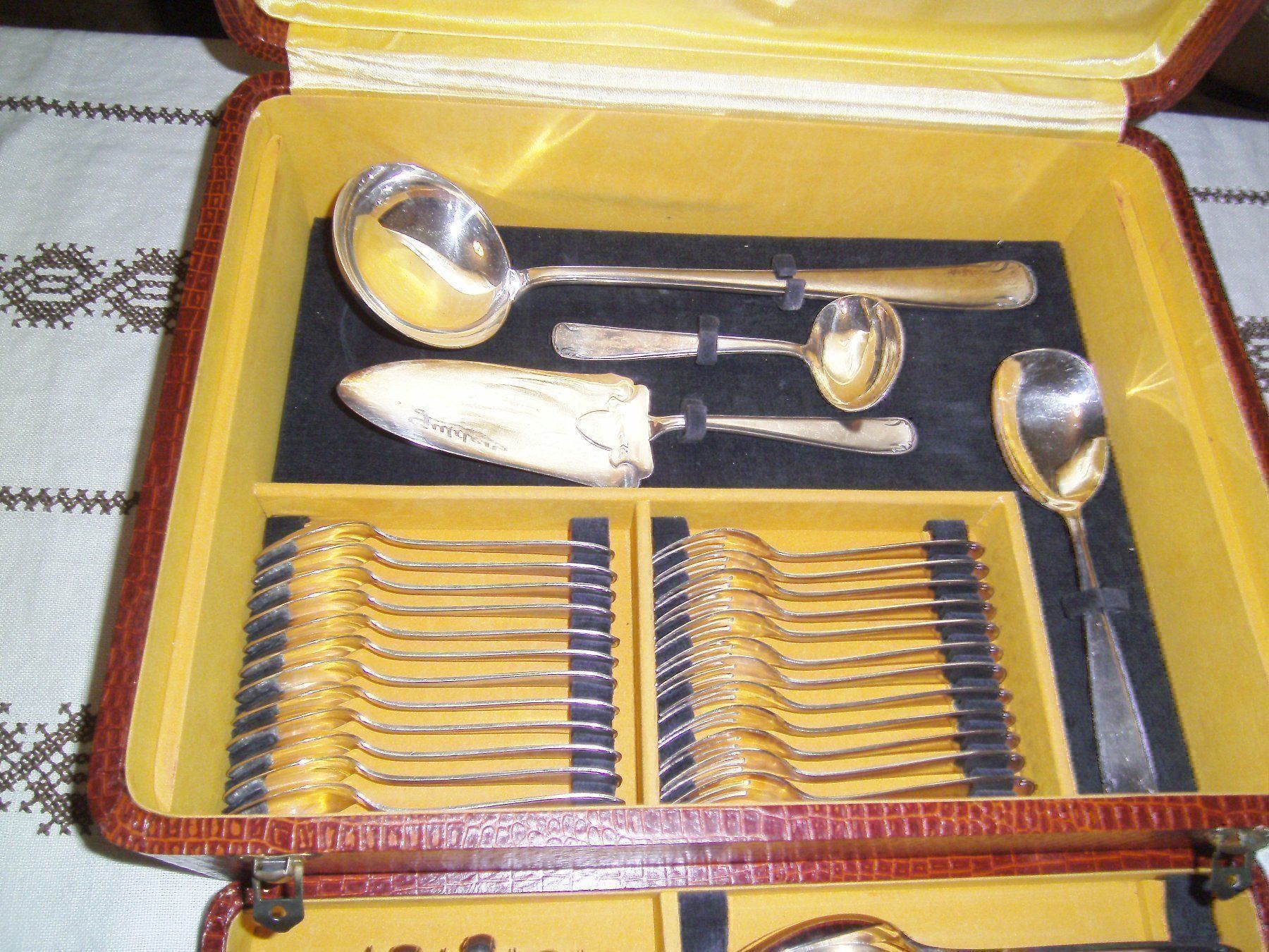 Set di posate: Silber Besteck  -  GULDEN  -  . Vintage. – Usato da Basel venduto da vidra66 2