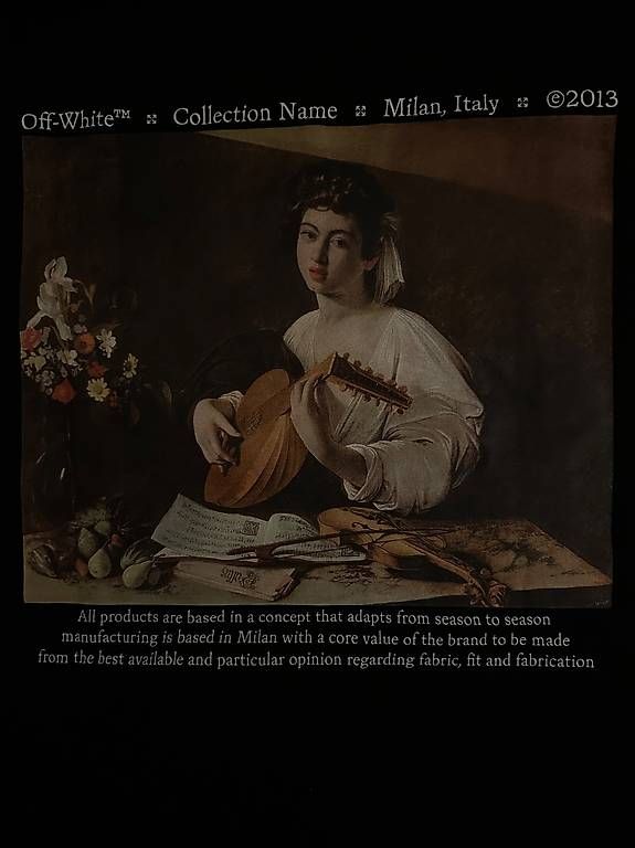 T-shirt: Off White T-Shirt Caravaggio – Usato da Zürich venduto da Richmond122 2