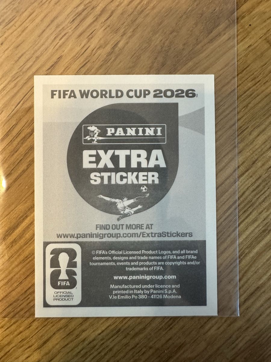 Panini Carte collezionabili: Cody Gakpo Extra Sticker – Nuovo (secondo la descrizione) da Schötz venduto da nic_brj7 1