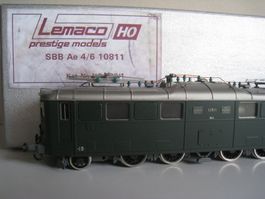 Lemaco Ae 4/6 Nummer 10811, SBB-Gotthardbahn-Lok, HO 22/1