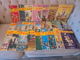 Lot d'anciens Lucky Luke - couverture souple