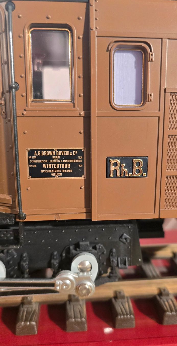 LGB - 20400 - RhB - Lokomotive Ge 6/6 - Spur G - Analog (Gebraucht) in ...