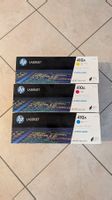 HP 410A Toner - Yellow, Magenta, Cyan - neu und ungebraucht