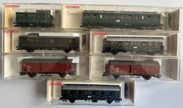 7 Stk. Fleischmann H0 assortiert