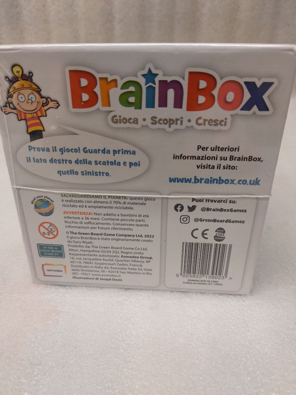 Jeux: BrainBox Animali - Gioco Educativo per Bambini - 100% NEW – Neuf avec emballage d'origine à Pambio Noranco par Pol69 5