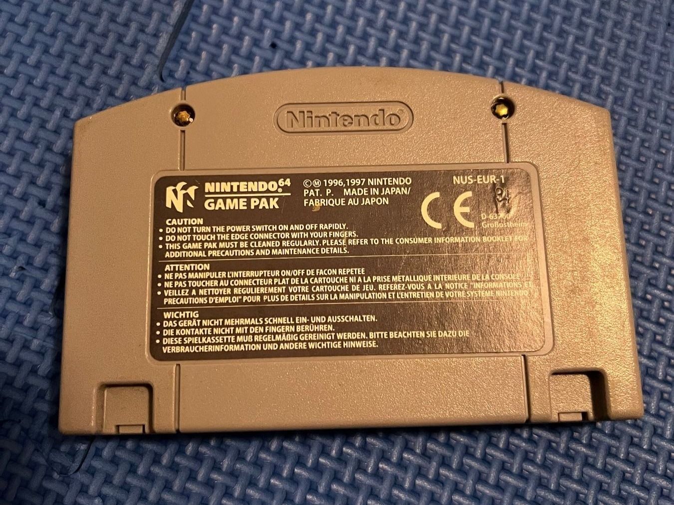 Nintendo Giochi: Knife Edge Nintendo 64 / N64 – Usato da Gossau SG venduto da schlitzerdemon 1