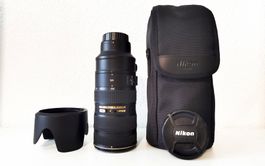 AF-S Nikkor 70-200mm f/2.8G II ED und Tasche