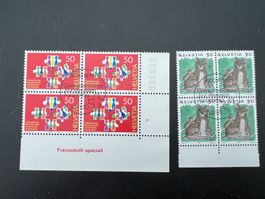 1990  Erstag gest.Viererblock mit Tab (K53)