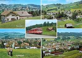 TEUFEN - GAIS - APPENZELL - BÜHLER - Appenzeller-Bahn