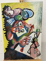 Ludy Bauer Gemälde Art Brut Kunst
