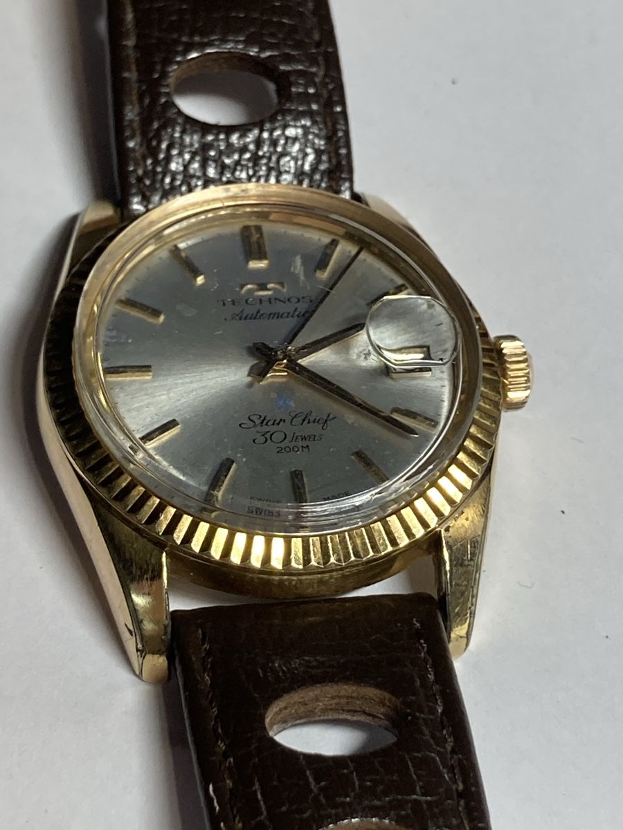 Technos Orologi: Technos Vintage Uhr der 70 er, Automatic 36 mm – Usato da Glattbrugg venduto da vintagemania 4