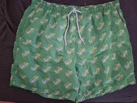 Costume da bagno Coca-Cola Sprite verde taglia XXL 