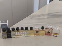Parfume Chanel & Guerlain set miniature vintage 