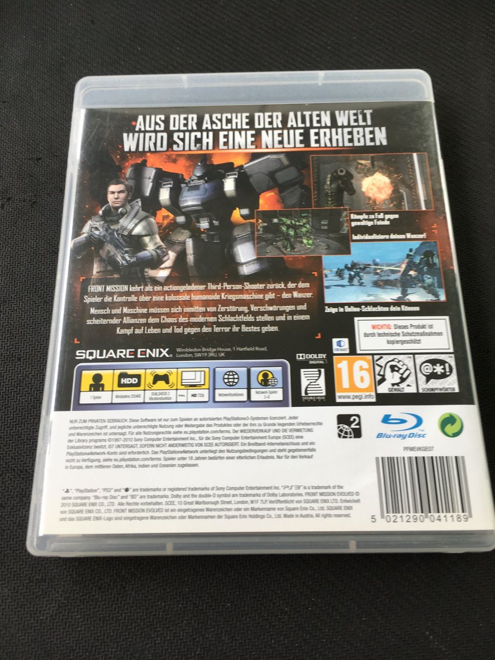 Sony Giochi: Front Mission Evolved - Playstation 3 / PS3 – Usato da St.Gallen venduto da Punktchen01 1