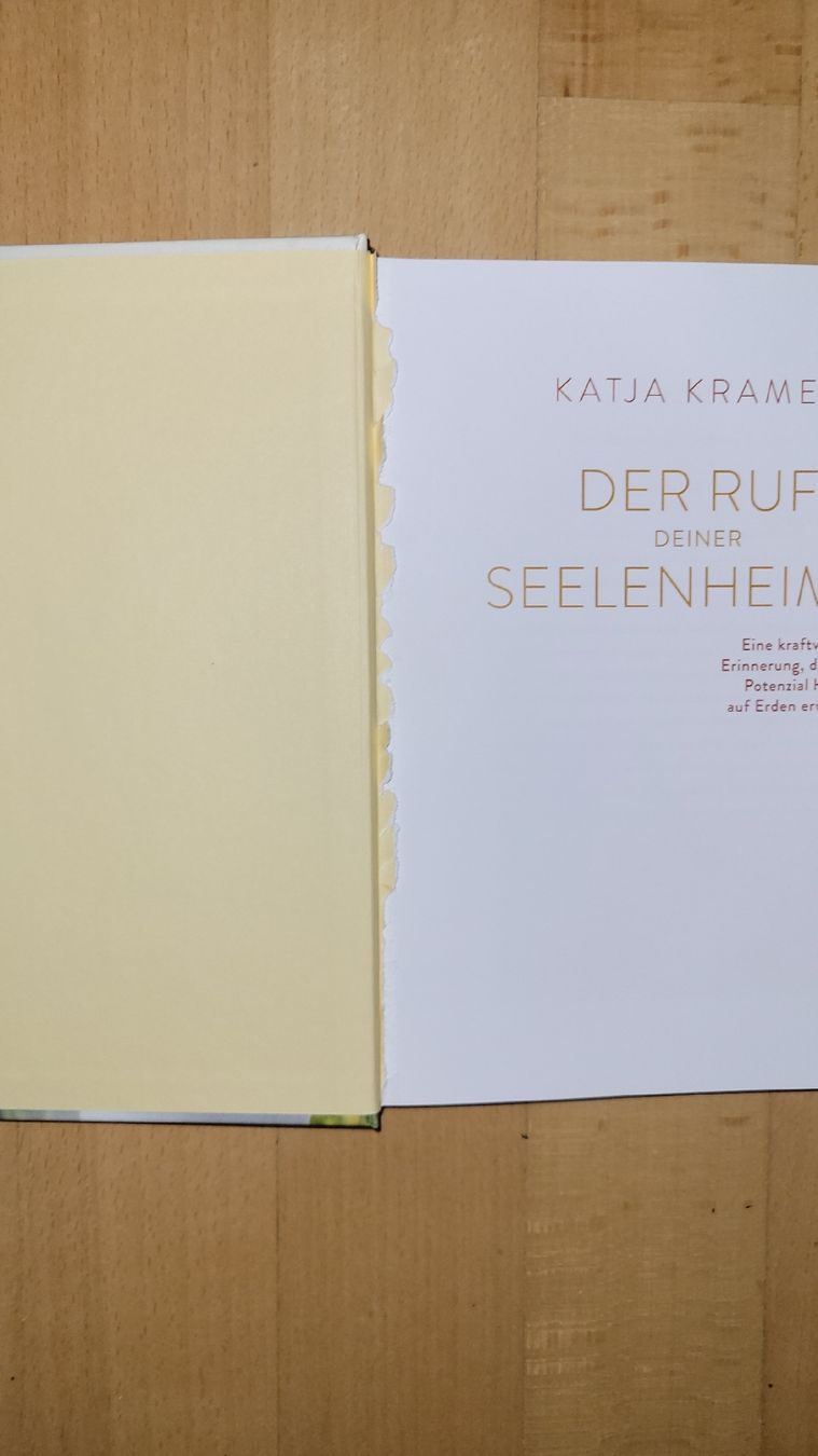 Libri: Katja Kramer Der Ruf Deiner Seelenheimat  – Usato da Horgenberg venduto da Klatschmohnmaria 2