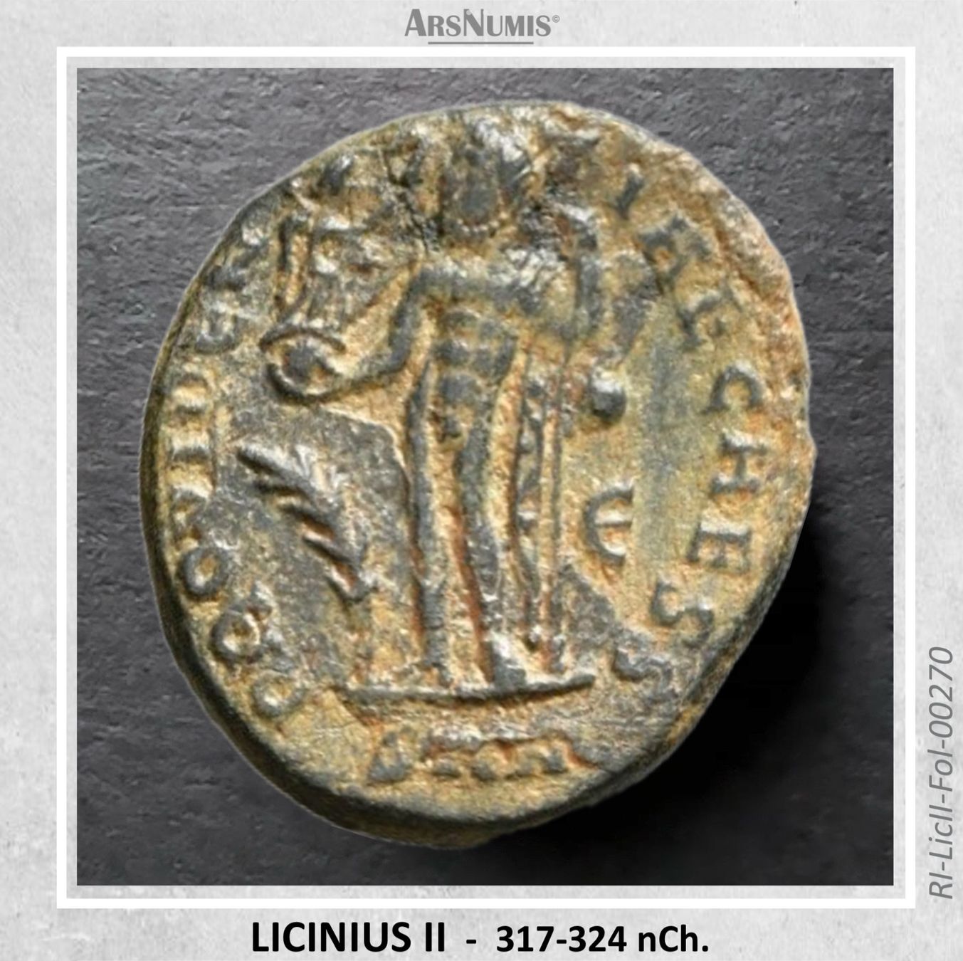 Tutti le monete: Römische Münze - Licinius II – Usato da Oberwil b. Zug venduto da ArsNumis 1
