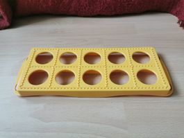 Ravioli Maker, Teigwaren selber machen, gelb, neuwertig!