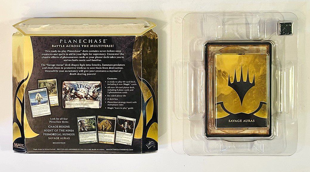 Magic The Gathering Sammelbilder & Trading cards: Magic The Gathering Planechase Decks 2012 4er Set englisch – Gebraucht aus Duggingen von nad_6yzh 9