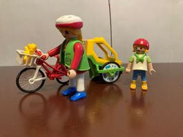 Playmobil 3068 – Fahrrad mit Kinderanhänger