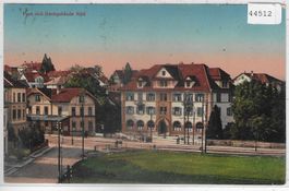 Post und Bankgebäude Rüti ZH - Litho