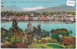 Geneve - Le Monument de Brunswick et le
