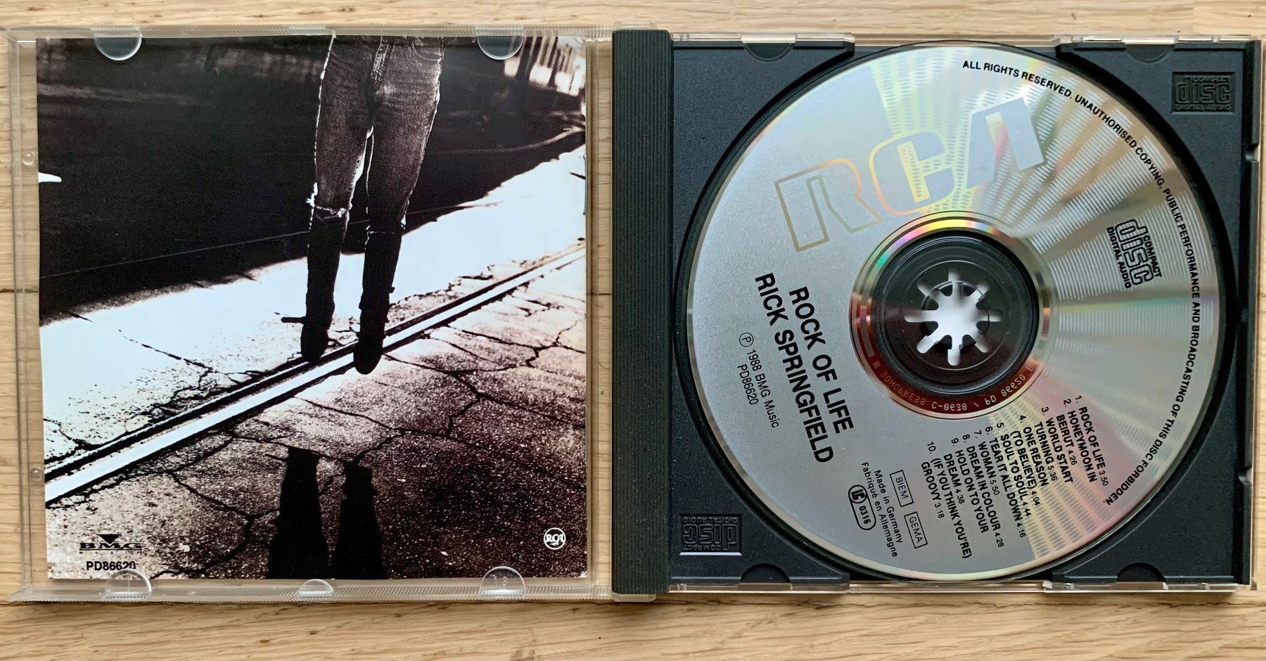 CD: Rick Springfield Rock of live – Usato da Zürich venduto da Fieber 1