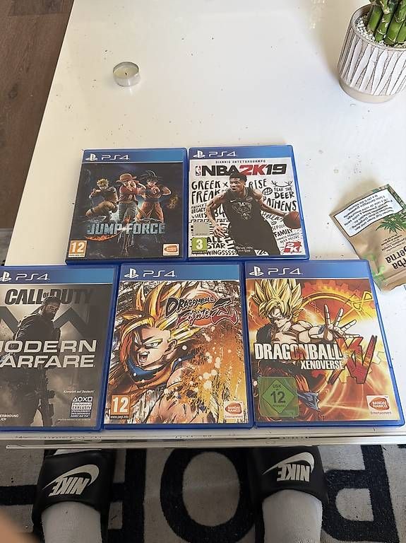 Jeux: PS4 Spiele  Jump Force, Dragon Ball, CoD & NBA – D'occasion à Eschlikon TG par Elija_