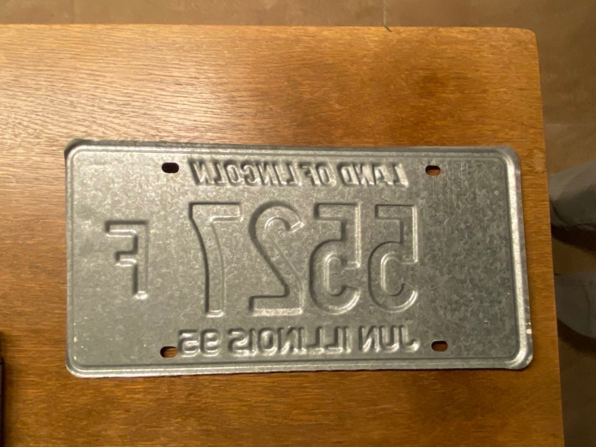 Schilder: USA Nummernschild Illinois 1995 – Gebraucht aus Flawil von sonnengeist 1