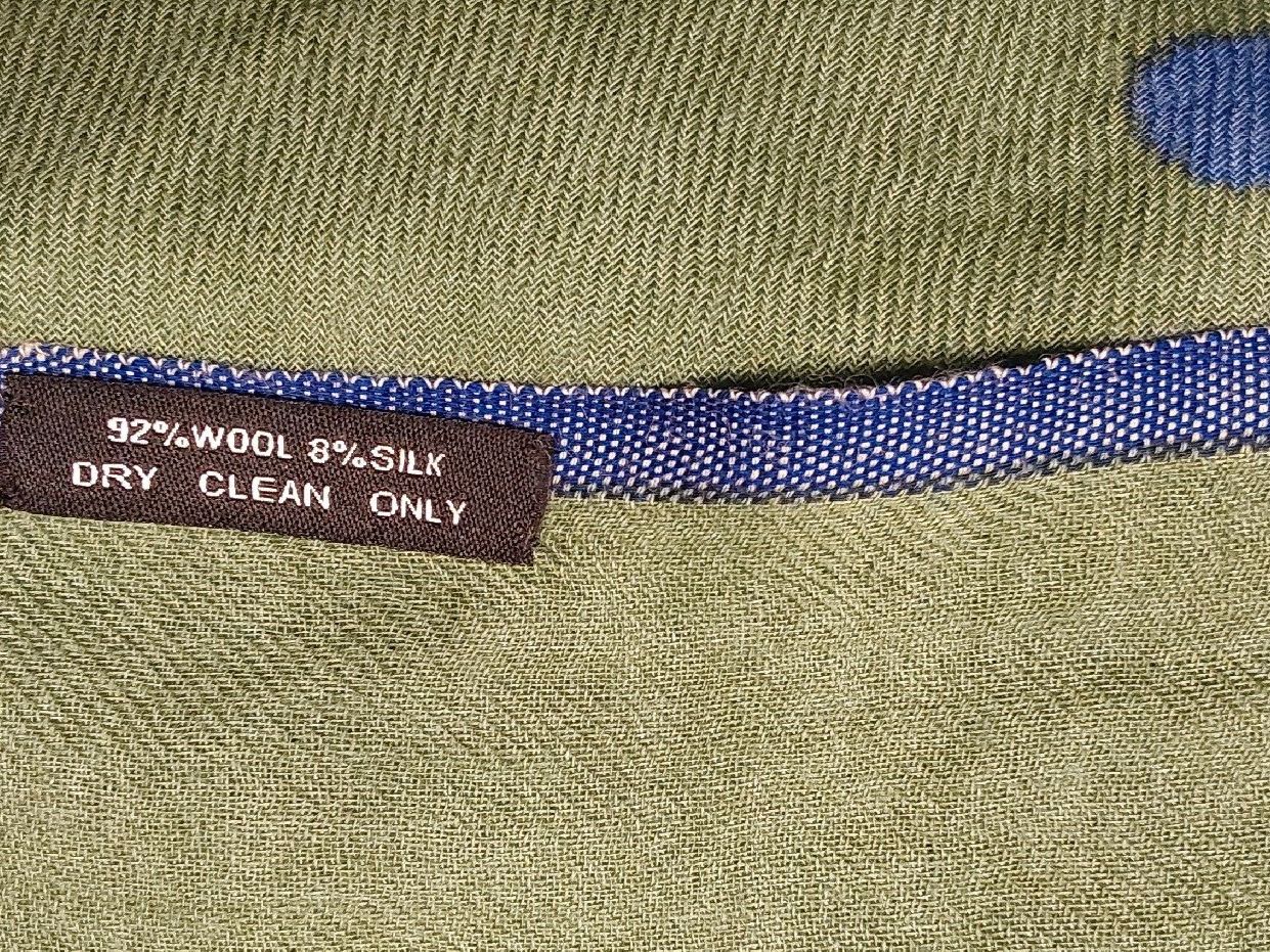 Foulard & Sciarpe: Schal Wolle mit Seide grün – Nuovo (secondo la descrizione) da Köniz venduto da scopello12 3