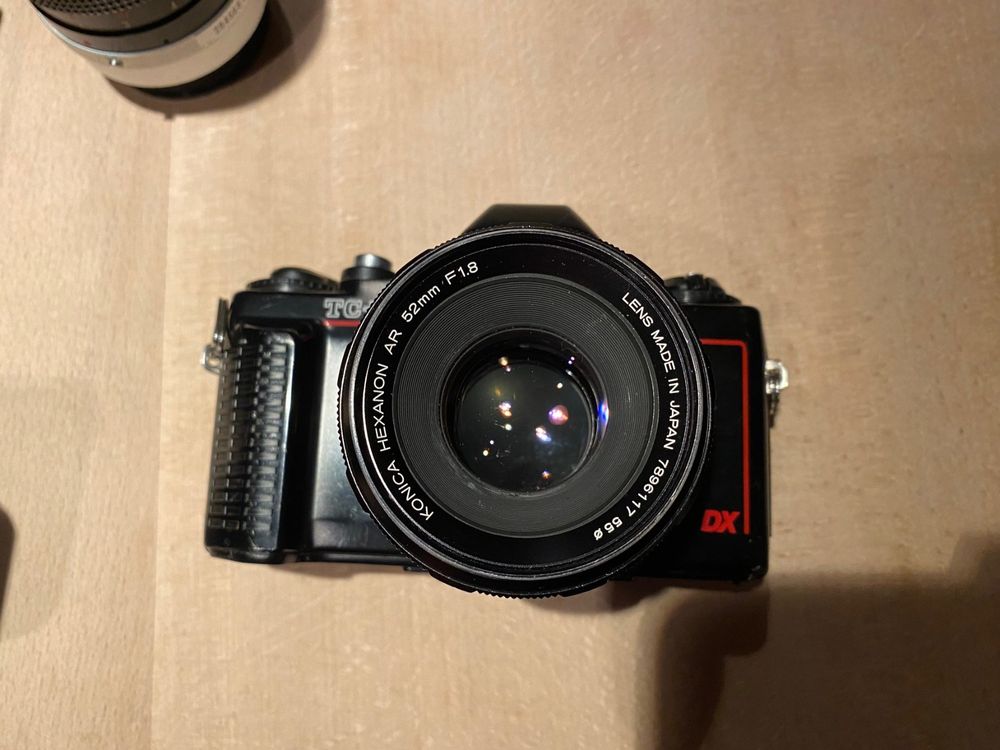 Fotoausrüstung Konica 3